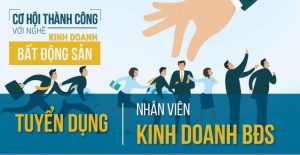 Tuyển Dụng Môi Giới BĐs