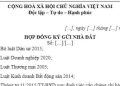 Hợp Đồng Ký Gửi Nhà Đất