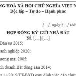 Hợp Đồng Ký Gửi Nhà Đất Cần Lưu Ý Điều Gì Để Giao Dịch An Toàn?